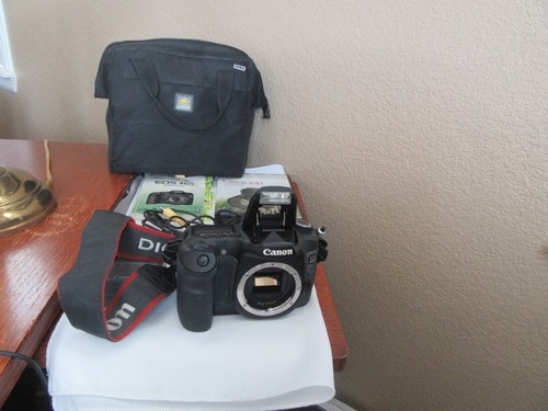Canon 40d DSLR CAMERA BODY DS12617+ Charger, Cables,Manuals,10G SD Card,Bag,