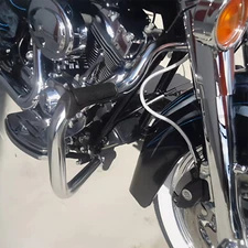 Chrome Engine Guard Highway Crash Bar For Harley Touring CVO Road King 2009-2024