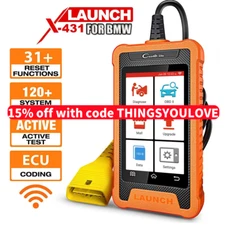 LAUNCH Elite for BMW Full System Car Diagnostic Scanner Tool OBD2 Code Reader