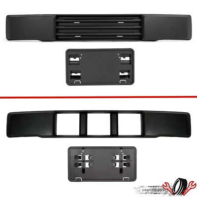 For 2015 2016 2017 Ford F150 Front Bumper Cover Lower Grille Trim Panel Plastic
