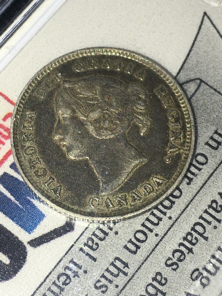 mar　5箱分 1893 Coin Mart Graded Canadian, ¢5 Cent, **EF-40** | eBay