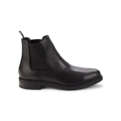 Calvin Klein Men’s Fenwick Black Boots Leather Size 7.5 M NWB Calvin Klein Men main image 2