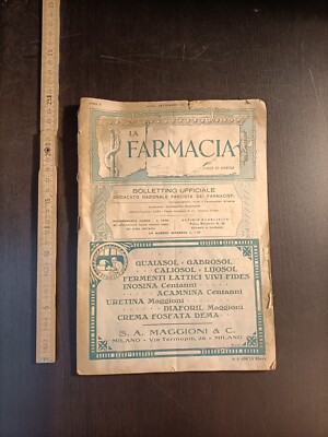 Historisches Medizinisches Pharmaheft, Die Apotheke, September 1929 - K17