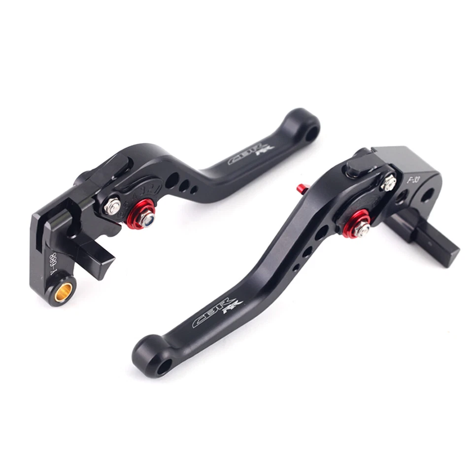 Alavanca de embreagem de freio de cabo curto CNC preta para HONDA CBR600RR CBR1000RR 2008-2023 - Imagem 2 de 4