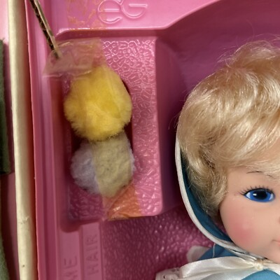 VTG BABY Softina DOLL & Travel Trunk Clothes & Accessories EG