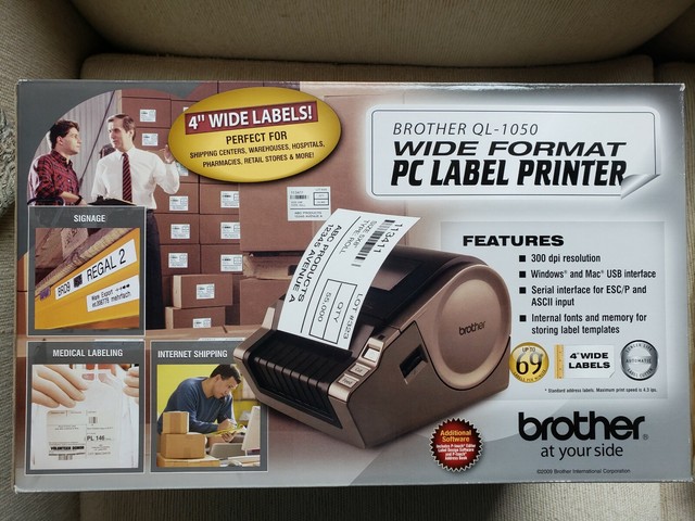 wide label printer