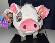 Disney Moana Walk and Snort Pua Plush - 8'' New With Tags Works Great