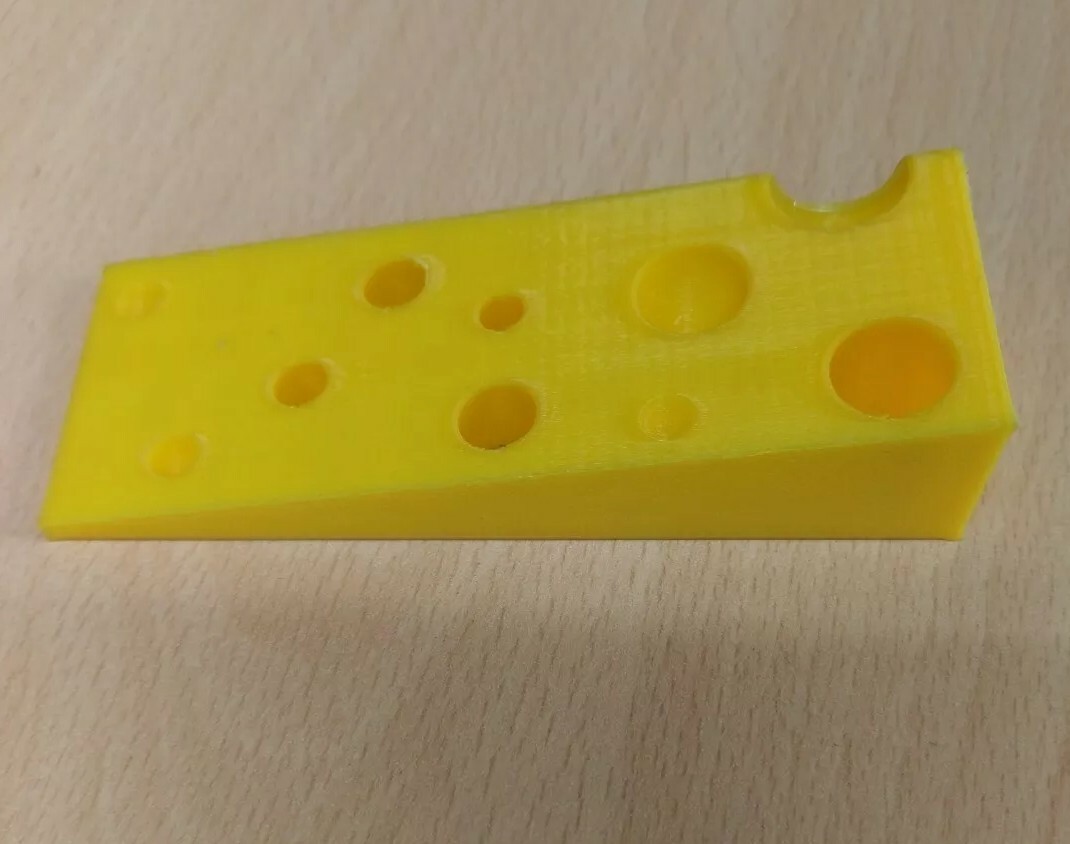 Yellow Cheese Door Wedge Door Stopper Made in England eBay