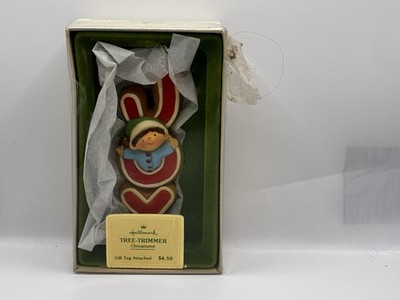 1978 Hallmark  Joy  Tree-Trimmer Ornament Vintage MIB QX1383 NIB Original Box