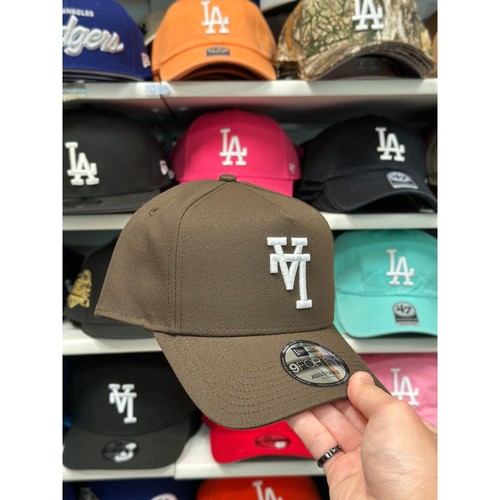 New Era Dodgers Upside Down Reversible A-Frame 9FORTY Snapback | Brown