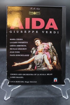 Giuseppe Verdi - Aida (DVD, 1999, Image Entertainment) Italian Pavarotti Good