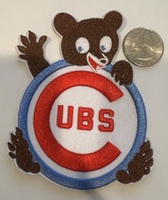 CHICAGO CUBS Vintage Style EMBROIDERED IRON ON PATCH Approx: 4x 3 Beautiful!