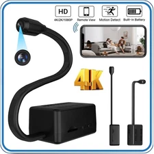 HD 4k Wireless WIFI Camera DIY Video Recorder IP DVR Night Vision Motion Sensor