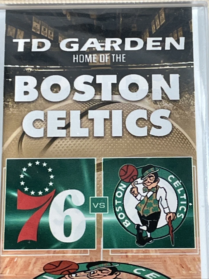 Boleto conmemorativo de la noche de apertura de los Boston Celtics 2025 - vs 76’ers 23 de octubre de 2025 Foto 2 de 4