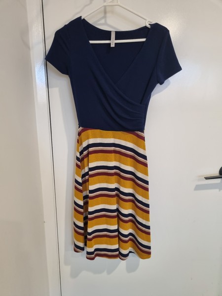 Modcloth knit wrap dress size 12