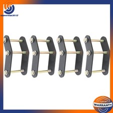 2 Front Rear Shackle Relocation Lift Kit Fit For Jeep Wrangler Yj 1987-1995
