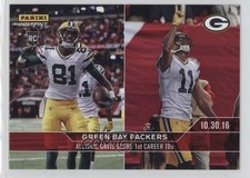 2016-17 Panini Instant NFL /67 Geronimo Allison Trevor Davis #168 r2s