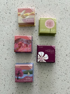 Set Of 5 Mini Benefit Blushes BNNU 