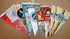 9 x Vintage Camping club of Gt Britain & Other Countries Pennents. Mixed Lot