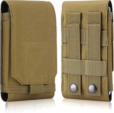 Tactical Molle Cell Phone Pouch Army Holster Case Waist Pouch Bag for Smartphone
