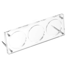2.5" Acrylic Coin Display Frame 3D Floating Display Case Holder 3 Slots