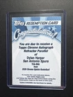 2025-26 Topps Chrome  Update Auto Refractor Parallel Dylan Harper Redemption