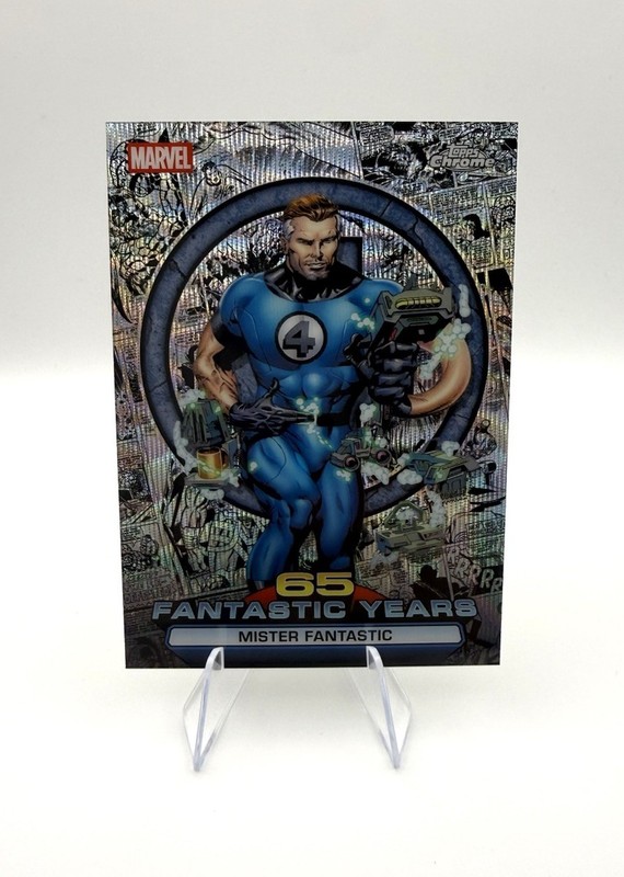 2026 Topps Chrome Marvel FANTASTIC YEARS Mister Fantastic #FY-01