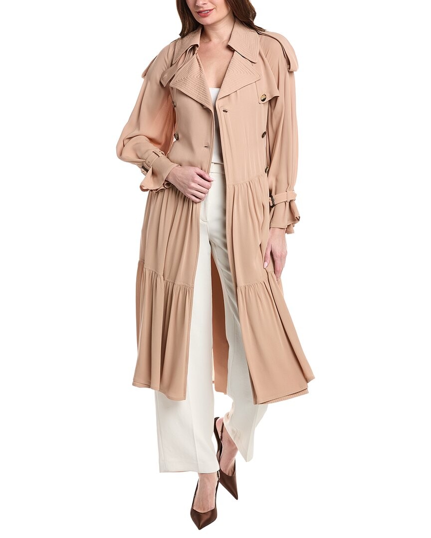 Valentino Silk Coat Women's