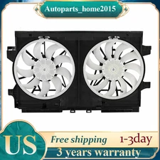 Dual AC Radiator Condenser Cooling Fan For 2017-2023 Subaru Impreza SU3115135 US