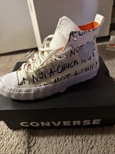Converse Jack Purcell Vintage White Sneakers Made in USA Size 7.5