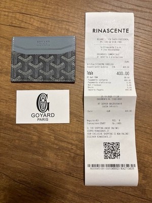 Goyard Kartenetui grau