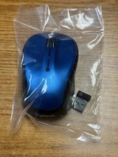 Logitech M325 BLUE Wireless USB Scroll Optical Mouse w/UNIFY