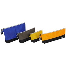 4 Pack Zipper Tool Bag Stand-Up Pouch With Carabiners Water Resistant Storage