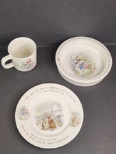 Beatrix Potter Wedgwood Mrs Tiggy-Winkle Nursery 3 Piece Set