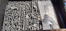 40k Armageddon Space Marines Half New on Sprue w/Cards, Instructions, Xfer Sheet