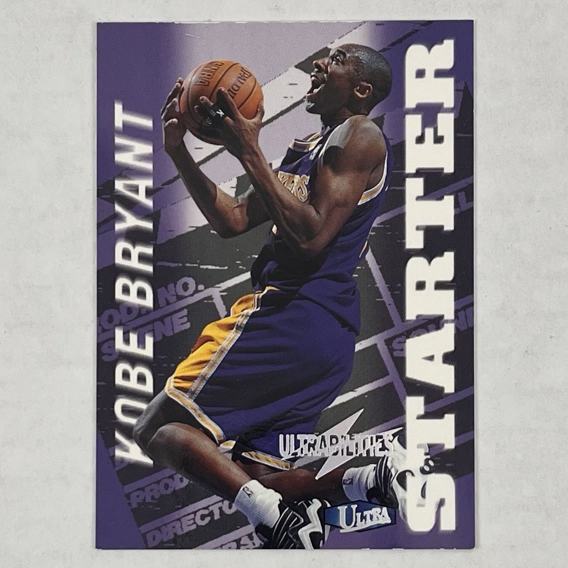 Kobe Bryant 1997-98 Ultra Ultrabilities Starter #3S Los Angeles Lakers NBA