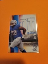 Justin Eboigbe #139 LA Chargers 2024 Topps Signature Class Red & Yellow RC