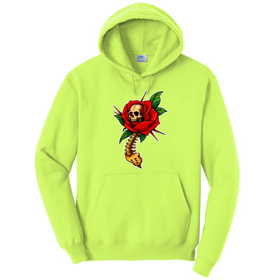 NEW Art Society TATTOO FLASH VOL. 4 NEON YELLOW Hoodie SMALL-4XLARGE MADE IN USA