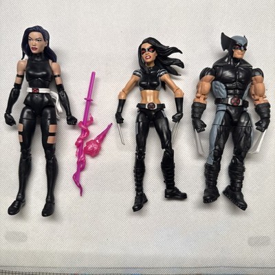 Marvel Legends X-Force Wolverine/X-23 / Psylocke lot x-men