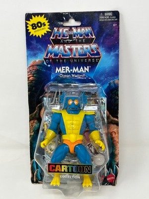 Masters of the Universe Origins Toy, Mer-Man Cartoon Collection Action Figure, 5