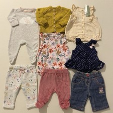 Baby Girls Newborn Baby Clothes Bundle Up to 1 Month