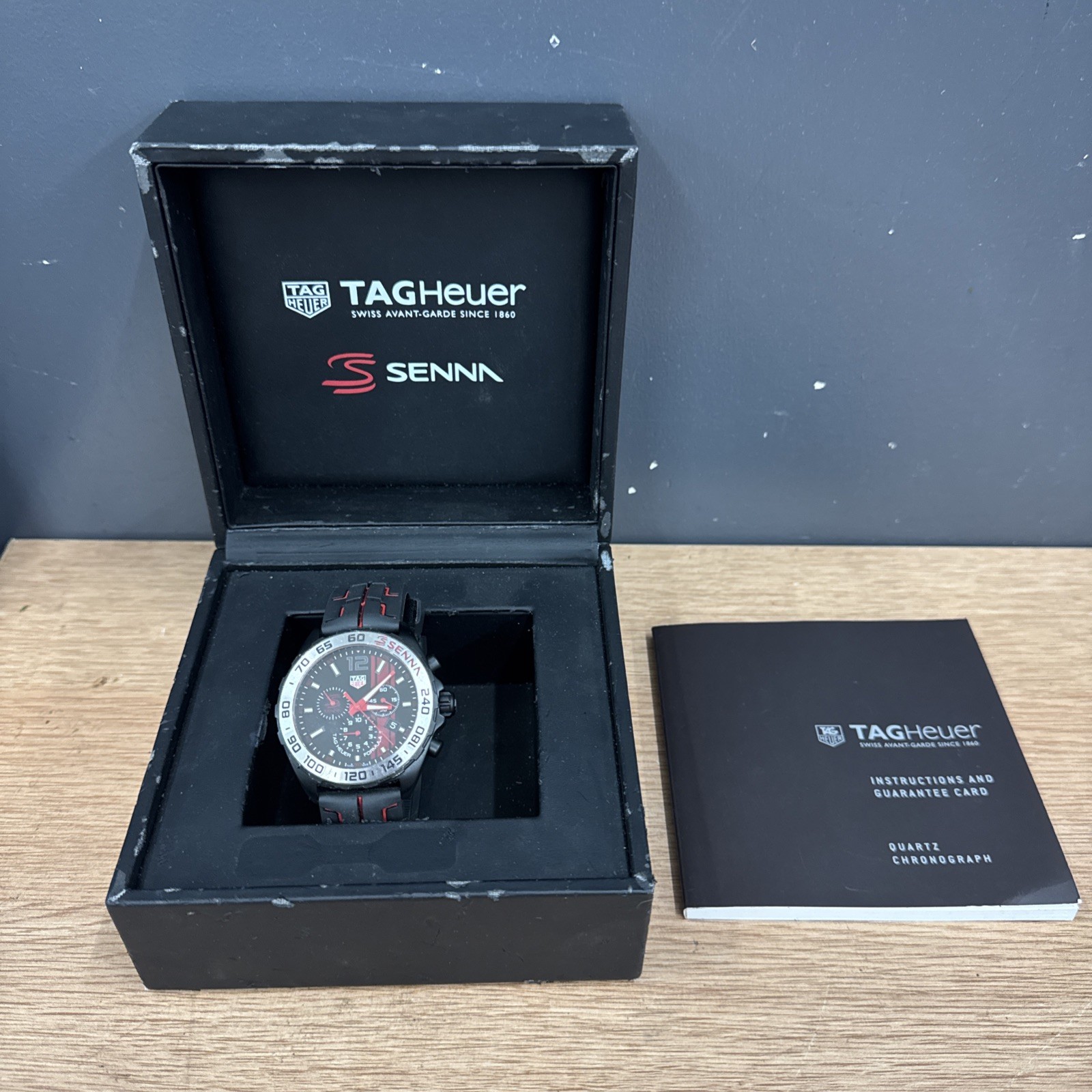 Tag Heuer 43mm Formula 1 Senna Quartz Men's Watch CAZ1019