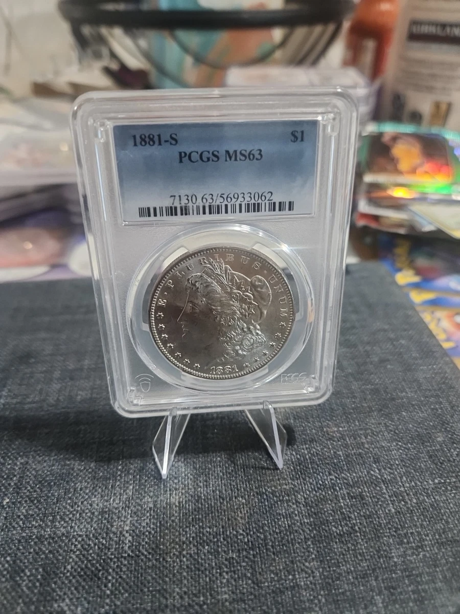 MS 63 Graded 1881 Year Morgan US Dollars (1878-1921) for sale | eBay