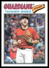 2026 Topps Heritage #74 Tanner Bibee