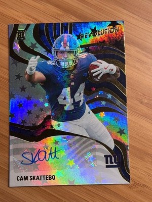Cam Skattebo 2025 Panini Revolution - RC Astro Revolution Signatures #RSA-46