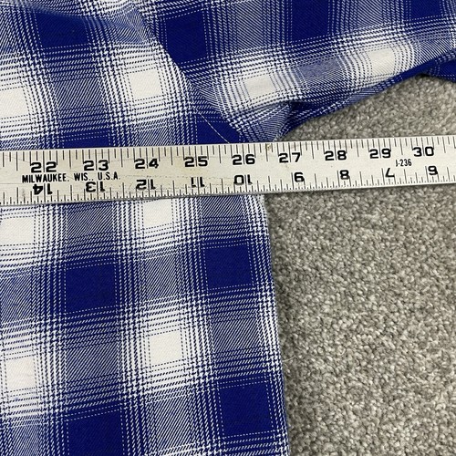 Dixxon Flannel Co. Wipeout Hemd Herren 2XL kariert Langarm Perlen Druckknopf - Bild 7 von 9