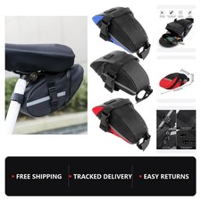 Bike Saddle Bag - Cycling MTB Tail Pack - Waterproof Under Seat Pouch Storage