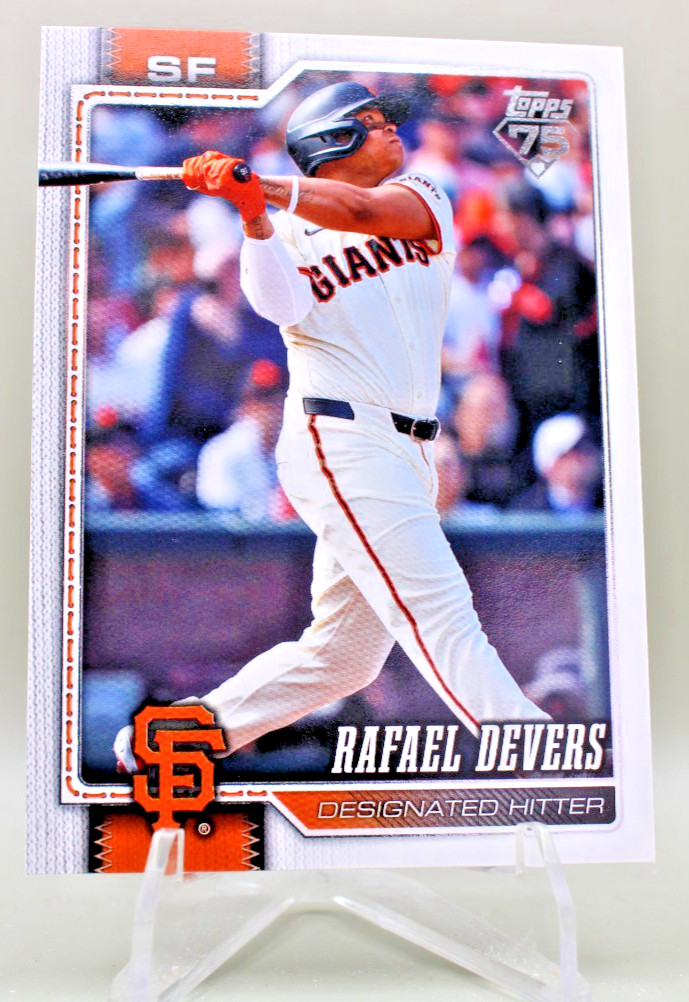 2026 Topps Series 1 - #219 Rafael Devers Giants