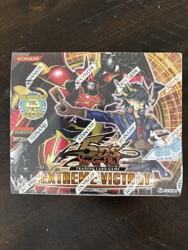 Yugioh Extreme Victory 1st Edition Booster Box Factory Sealed