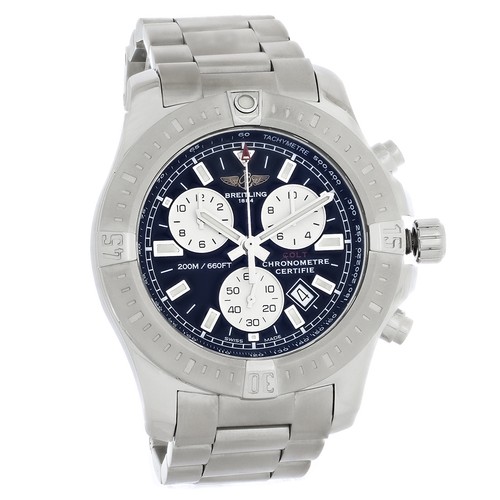 Breitling Colt Men's Black Swiss Quartz Chronograph Watch A7338811-BD43-173A
